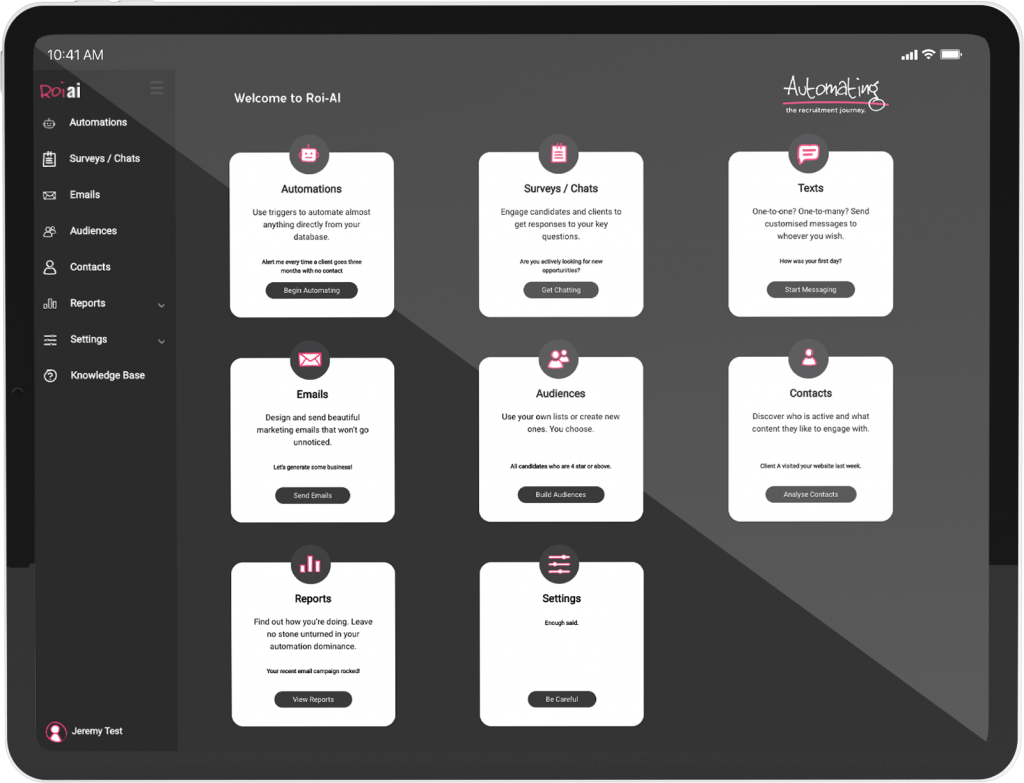 Recruitment Automation Dashboard